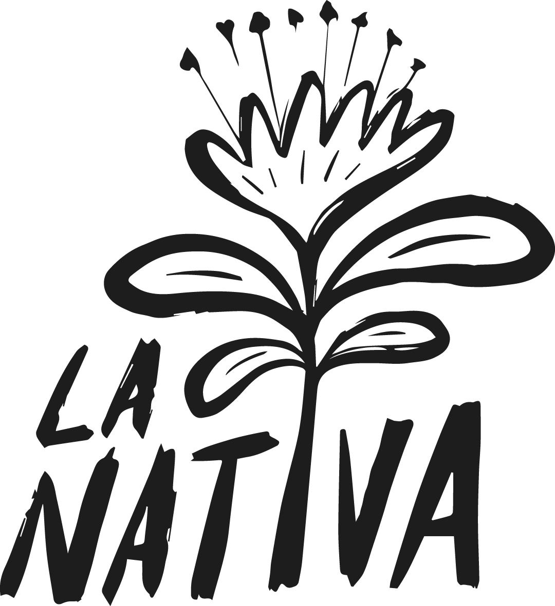 Logo La Nativa représentant une fleur